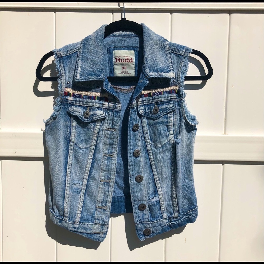 Mudd Jean Vest